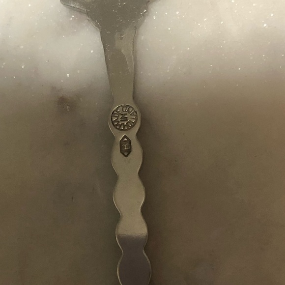 vtg Birks Sterling Silver Dawson Creek BC Canada Collectible Souvenir Spoon 5” - Picture 4 of 6